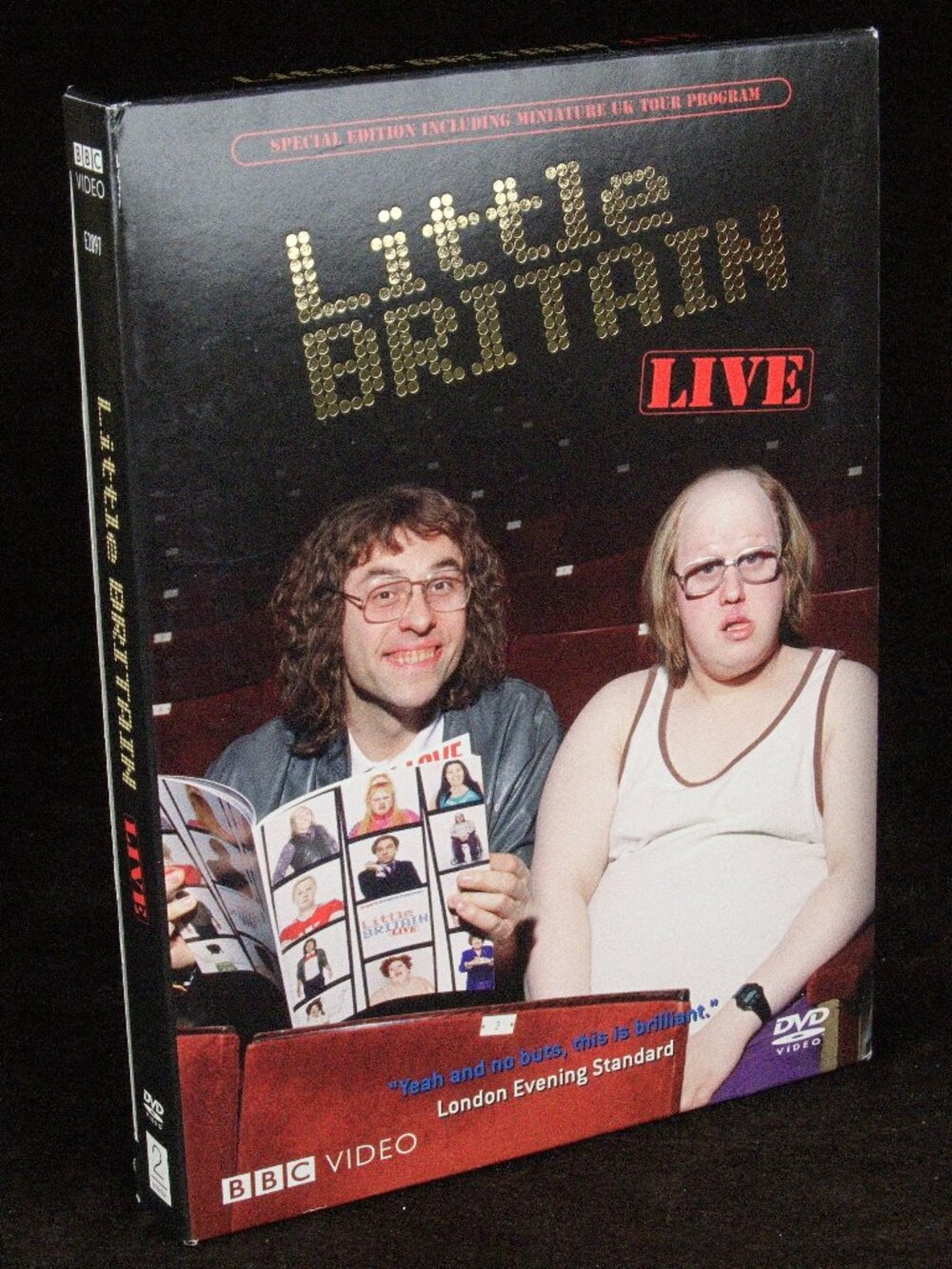 Little Britain Live — Special Edition DVD with Miniature Tour Program